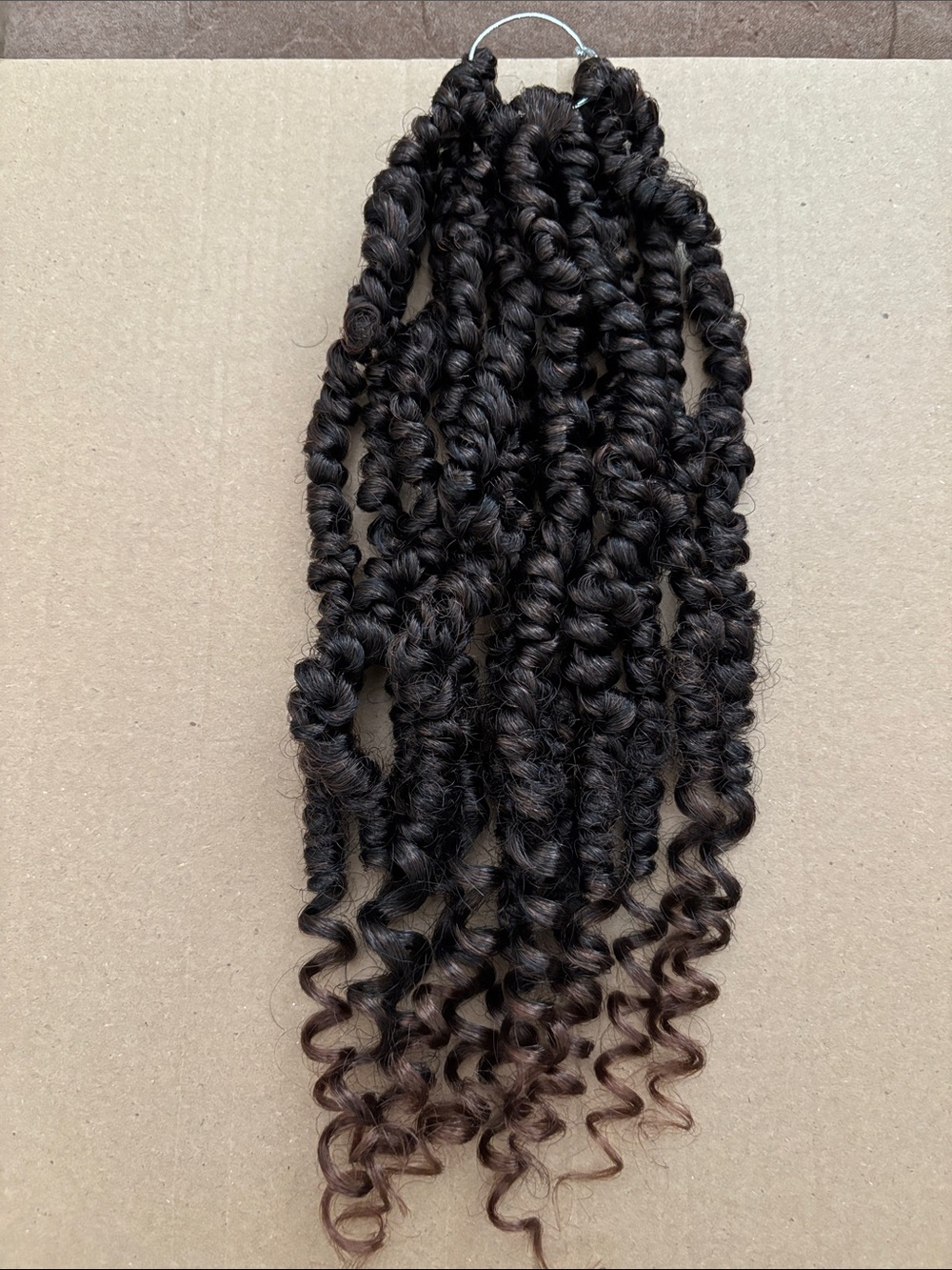 8 Packs Passion Twist  Crochet Hair 1B-27